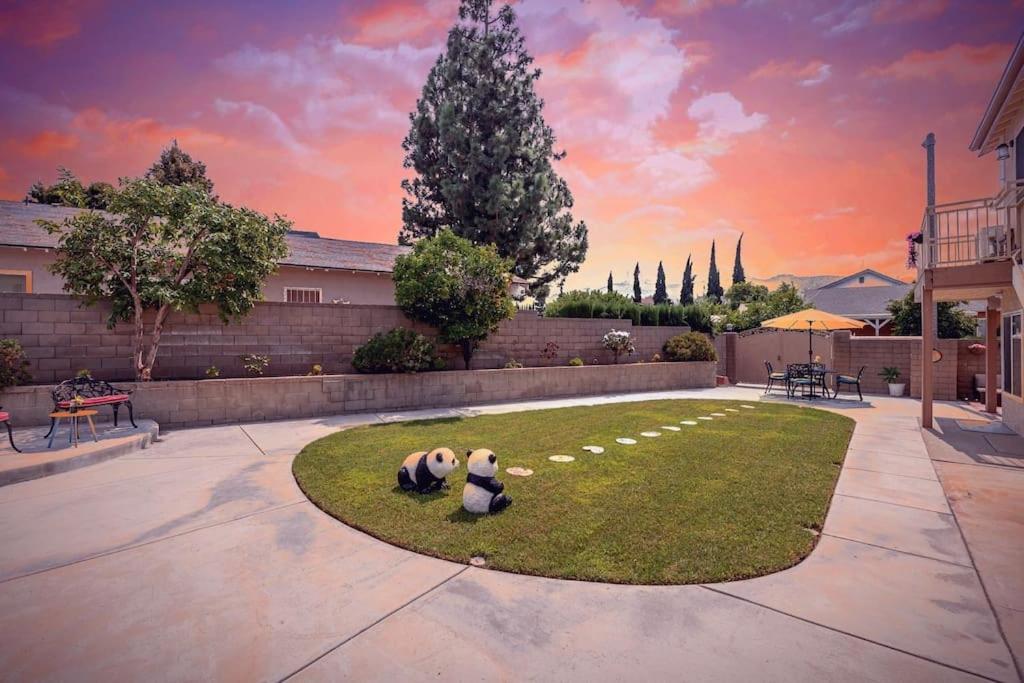 La Sunny House Beautiful Yard 7 Rooms 4 Bathrooms Near Disneyland & Hollywood & Downtown Hacienda Heights Eksteriør bilde